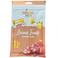 Barkers Bites Dog Treats Licious Chicken Liver Stick 100 Gm
